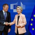 Rinkimus laimėjęs Tuskas žada „atkurti“ Lenkijos ryšius su ES