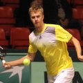 L. Mugevičius nepateko į teniso turnyro Lenkijoje dvejetų ketvirtfinalį