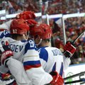 Po nokdauno atsitiesę rusai – pasaulio ledo ritulio čempionato finale