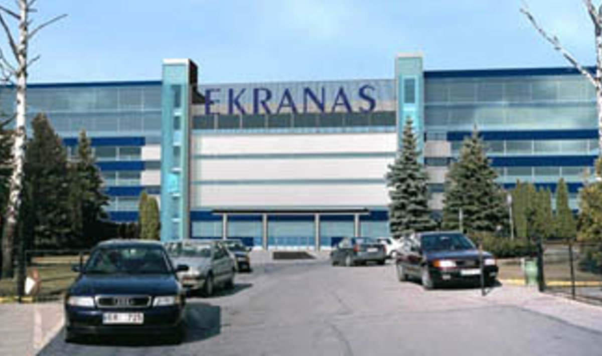 "Ekranas", gamyklos pastatas