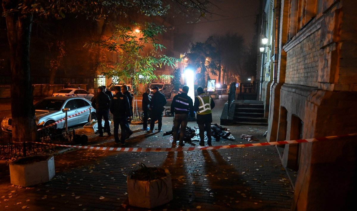 Kijeve sprogus granatai žuvo du žmonės