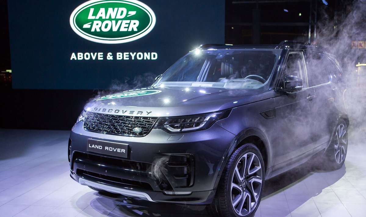 Naujojo "Land Rover Discovery" pristatymas