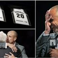 „Spurs“ pagerbė Manu – iškilmingai iškėlė argentiniečio marškinėlius ir iškovojo pergalę