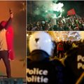 Bemiegė naktis Maroke ir riaušės Europoje: policija darbo turėjo Ispanijoje, Prancūzijoje ir Belgijoje