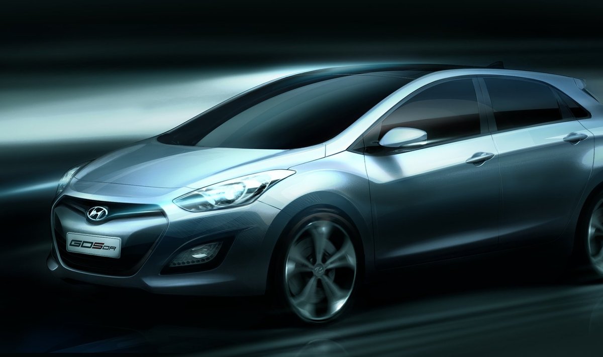 Naujos kartos Hyundai i30 vizija