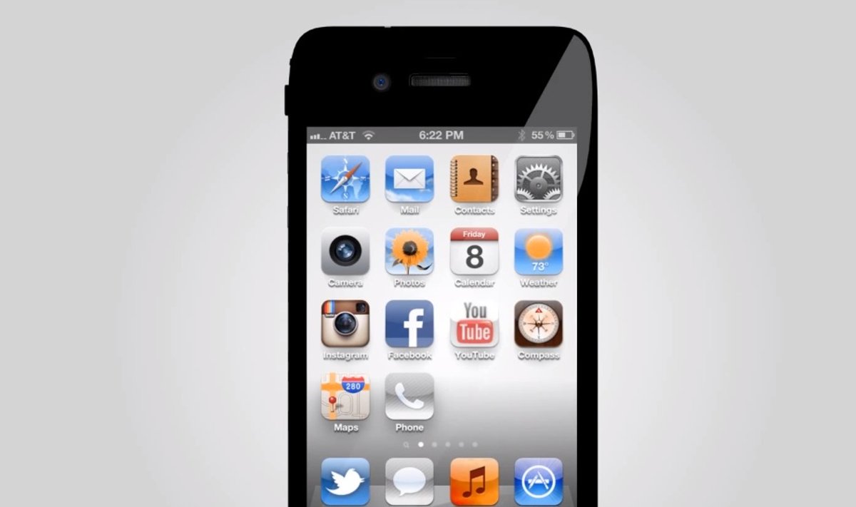Galima "iPhone 5" išvaizda