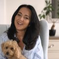 Augintiną Uogą auginanti Eglė Visockaitė: šuo padeda suvaldyti stresą prieš varžybas