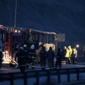 Туристический автобус сгорел на шоссе в Болгарии, погибли 46 человек