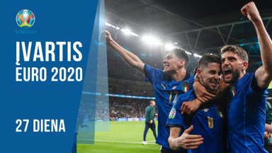 įVARtis Euro2020: italai finale, ispanų apmaudas ir anglų akistata su danais