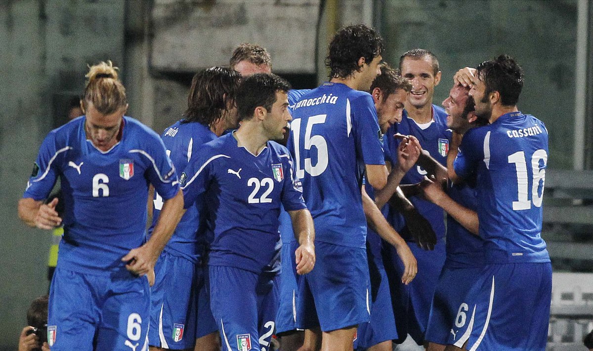 Italijos rinktinės futbolininkai 