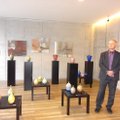 Pirmą kartą Lietuvoje menininkas atidarė autorinę parodą krematoriume