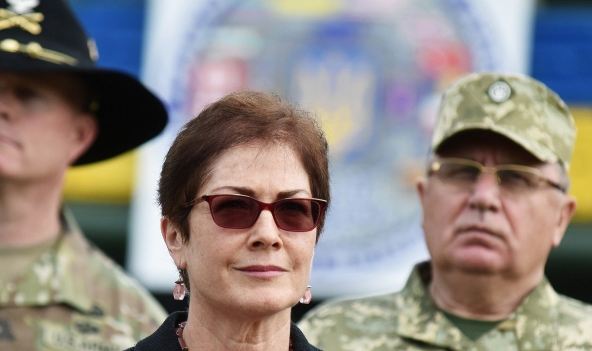 JAV ambasadorė Ukrainoje Marie Yovanovitch