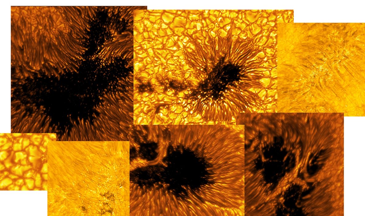 Saulės paviršius iš arti. NSF / AURA / NSO/ KIS/ NASA/ ESA nuotr.