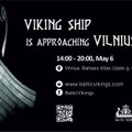 Viking Ship is approaching Vilnius