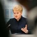 D. Grybauskaitė: Rusija tampa grėsminga savo žmonėms