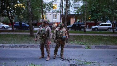 Karas Ukrainoje. Rusija užėmė keletą gyvenviečių Charkivo srityje