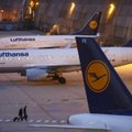 Vokietijos oro uostuose dėl streiko atšaukti šimtai skrydžių