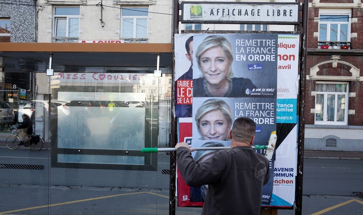 Marine Le Pen agitacija