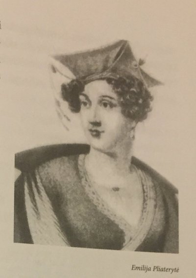 Emilija Pliaterytė (nuotr. iš A. Butkuvienės knygos „Garsios Lietuvos moterys“)