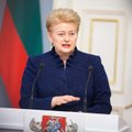 President Grybauskaitė: US should stay leader in security architecture