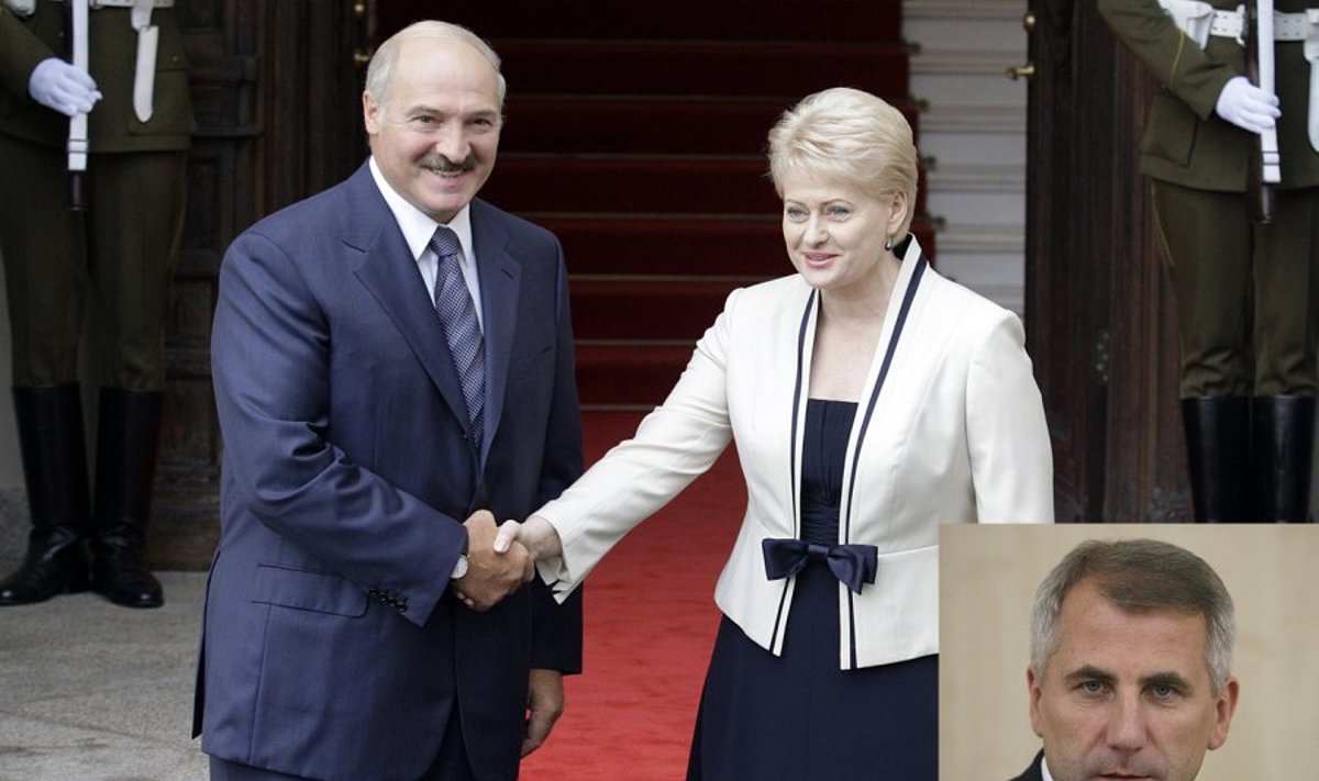 Aleksandras Lukašenka, Dalia Grybauskaitė, Vygaudas Ušackas