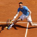 Vyrų teniso turnyre Rumunijoje užfiksuotos pirmos staigmenos