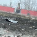 Į Ukrainą paleista rusų raketa pataikė į kaimą Rusijoje