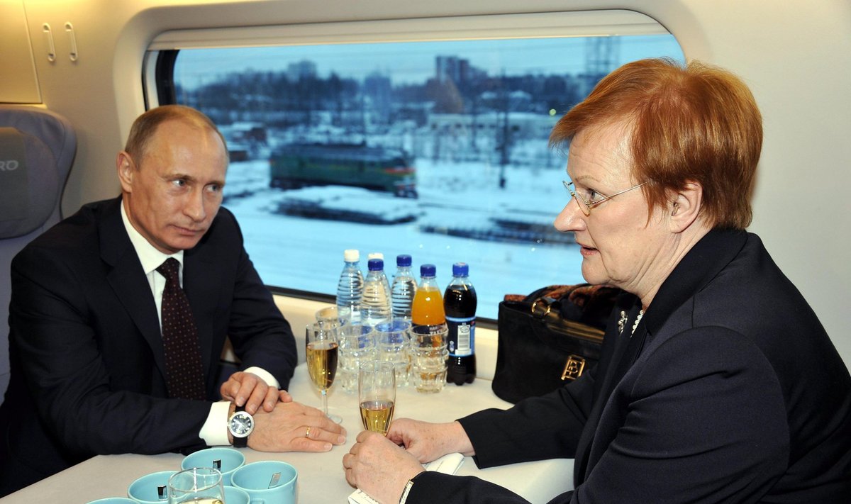 Vladimiras Putinas ir Tarja Halonen