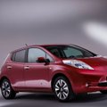 „Nissan“ atnaujino elektromobilį „Leaf“