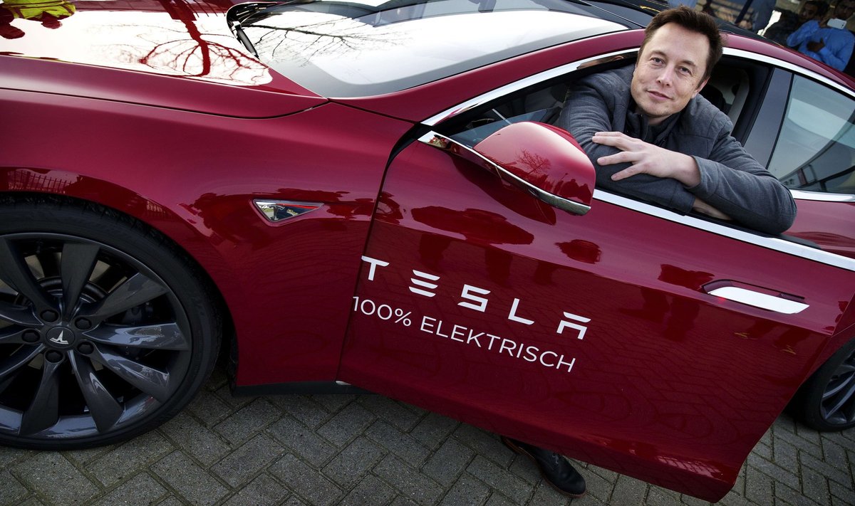 Tesla vadovas Elonas Muskas
