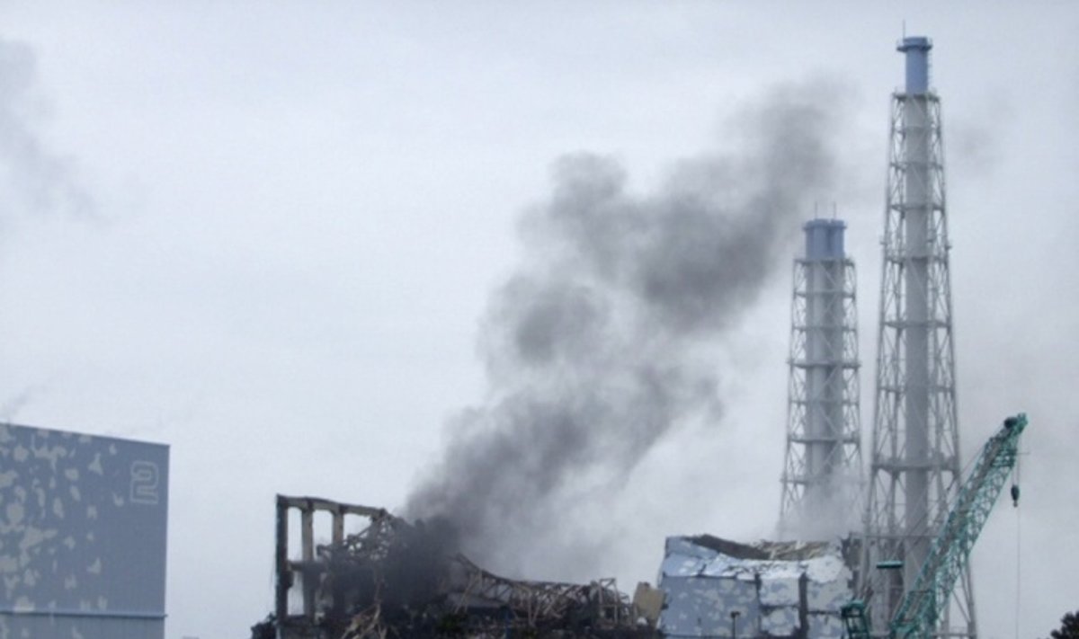 Avarija Fukušimos atominėje elektrinėje