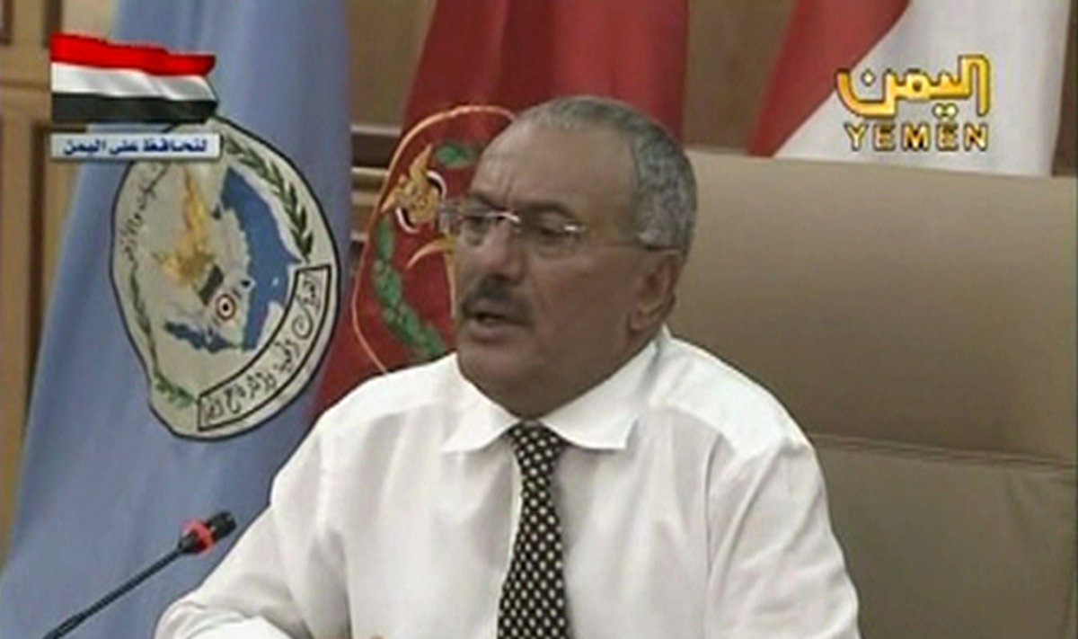 Jemeno prezidentas Ali Abdula Salehas