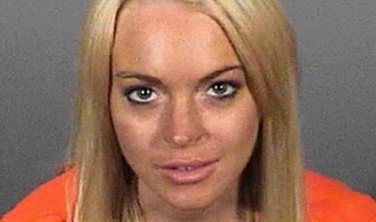 Lindsay Lohan kalėjimo nuotrauka