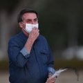 Brazilijos prezidentui skirta bauda už kaukės nedėvėjimą per mitingą