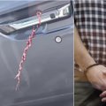Ant savo automobilio durelių rankenos radote užrištą juostelę? Tai gali būti ženklas bėgti kuo toliau!