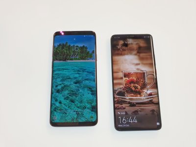 Samsung Galaxy S9+ ir Huawei Mate 20 Pro