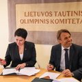 D. Gudzinevičiūtė ir E. Urbanavičius pasirašė susitarimą dėl Pjongčango žaidynių