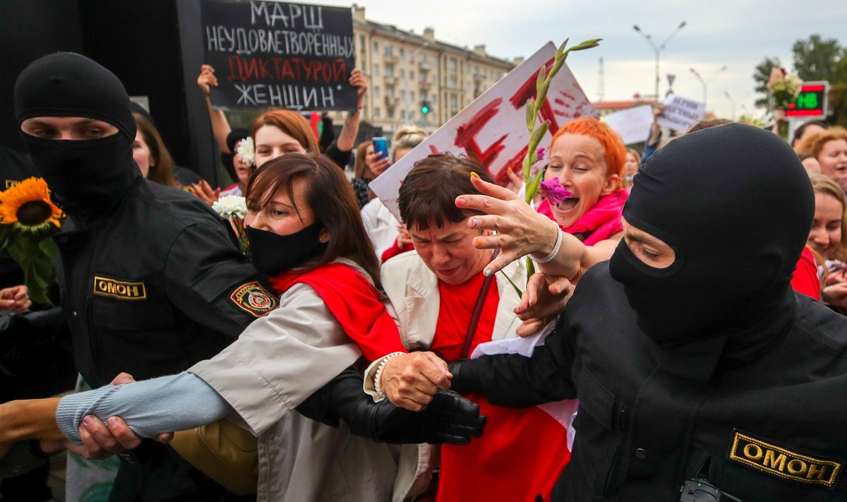 Protestai Minske