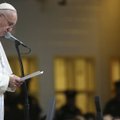 Popiežius pasisakė dėl neramumų Artimuosiuose Rytuose