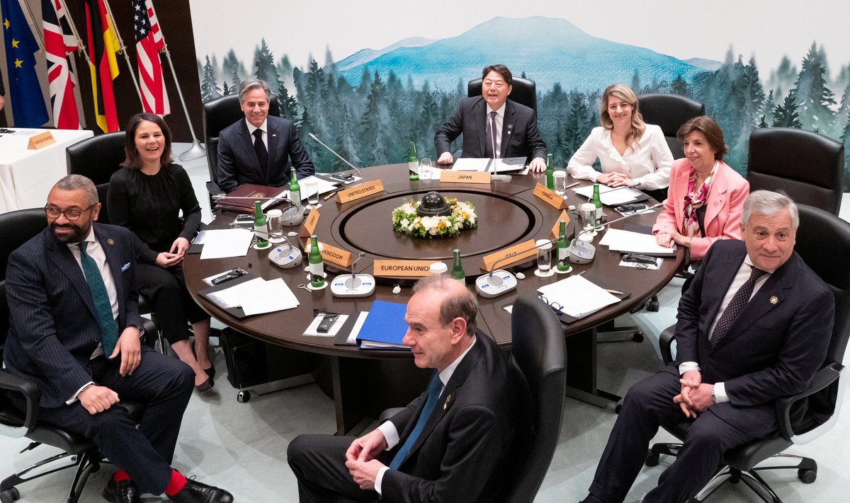 G7 užsienio reikalų ministrai