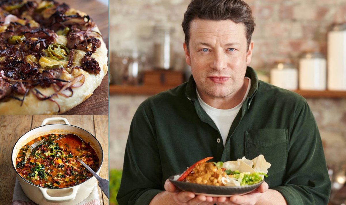 Jamie Oliver receptai