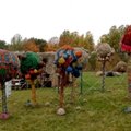 Unikalus šiaudinių skulptūrų parkas lankytojus traukia iš visos Lietuvos: idėjas įgyvendinti padeda talkininkai