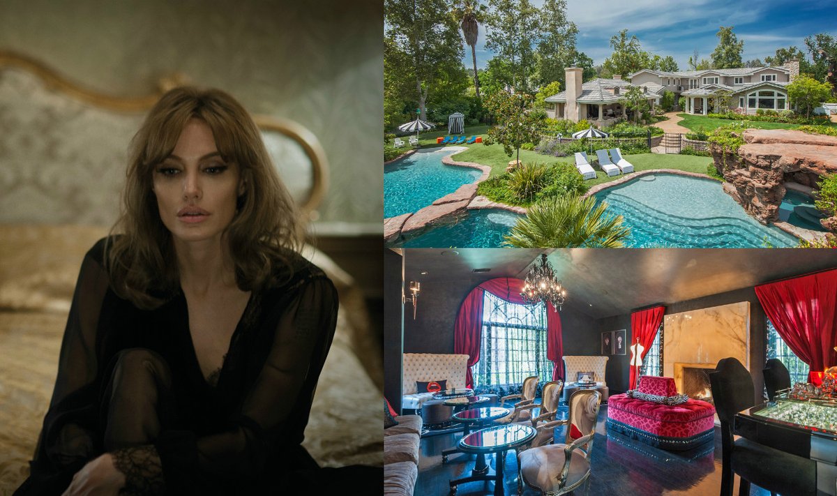 6,9 milijonų dolerių kainuojantys rūmai, kuriuose slepiasi Angelina Jolie