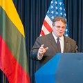 Lithuanian foreign minister visiting USA