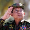 Mianmaro chuntos lyderis atvyko vizito į Maskvą