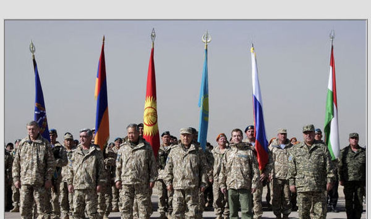 Коллективные вооруженные силы ОДКБ провели первые учения