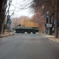 Ukraina: šalies teritoriją kirto penkios Rusijos ginkluotės kolonos