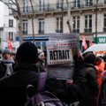 Streikai vėl paralyžiavo transportą Prancūzijoje