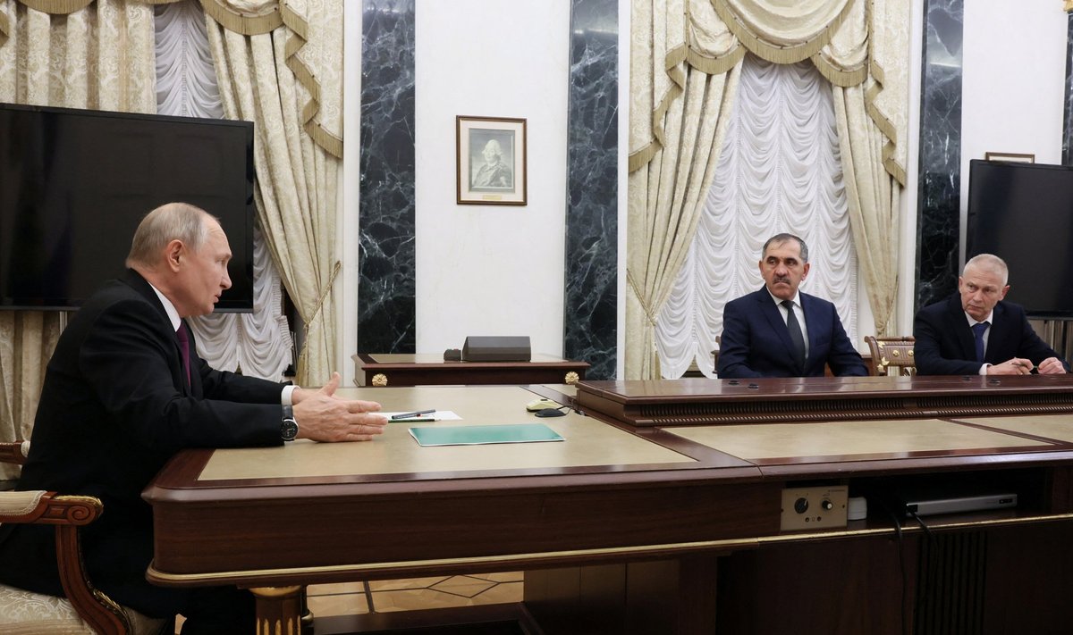 Putino ir Troševo susitikimas