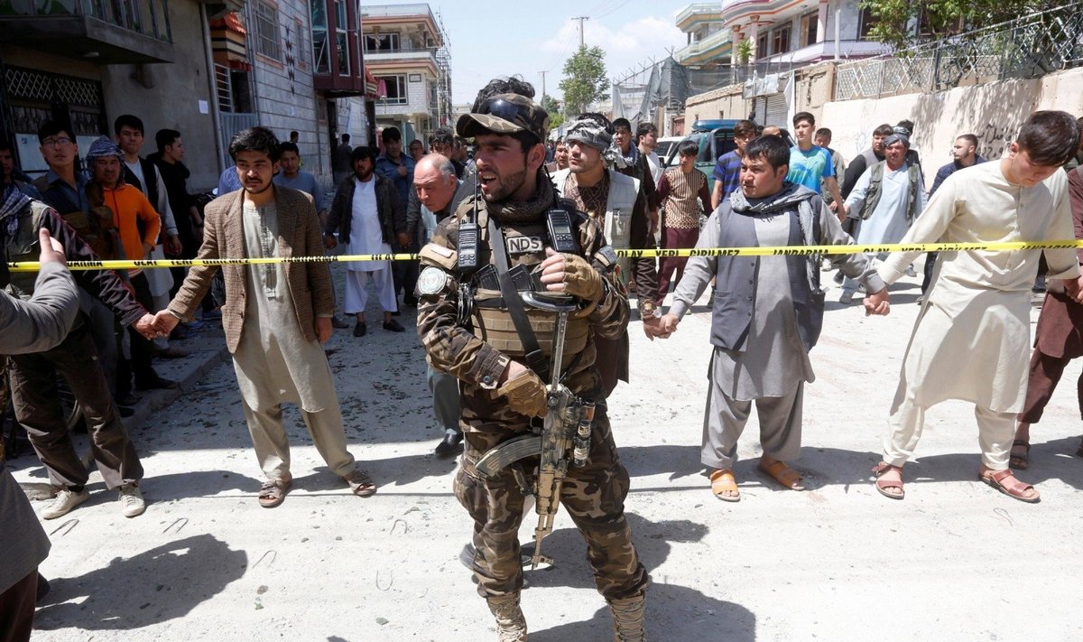 Mirtininko ataka Kabulo rinkėjų registravimo centre 